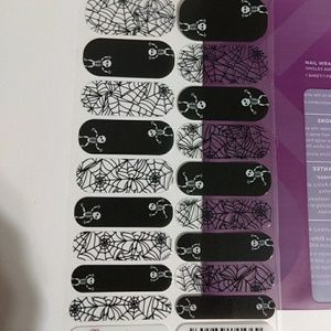 Jamberry Dem Bones nail wraps